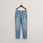 GANT Erkek Mavi Extra Slim Fit Jean Pantolon