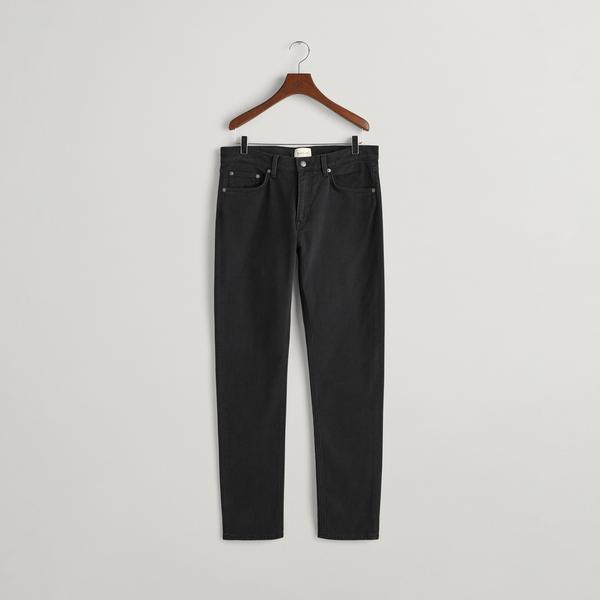 GANT Erkek Siyah Slim Fit Pantolon