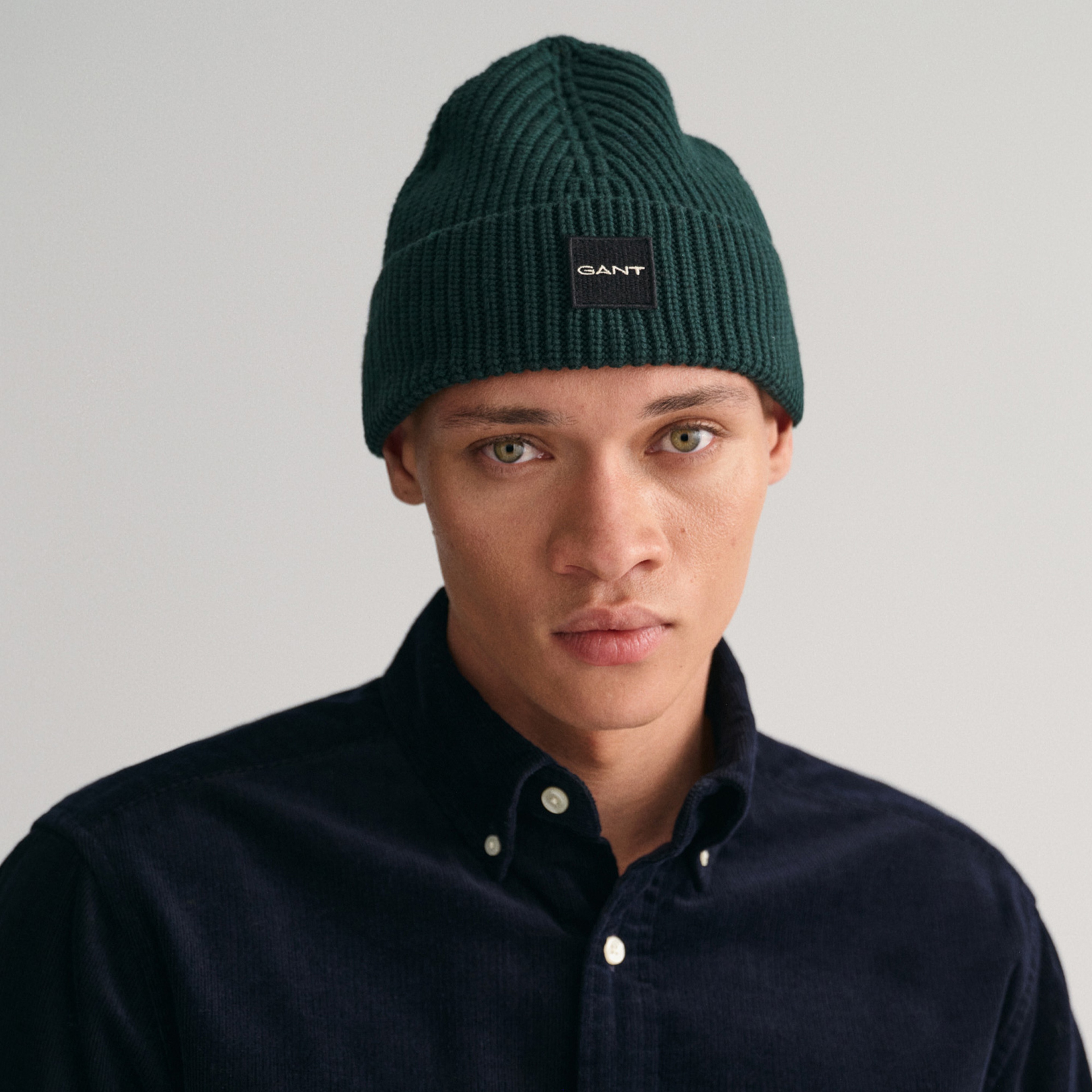 GANT Unisex Yeşil Regular Fit Logolu Bere