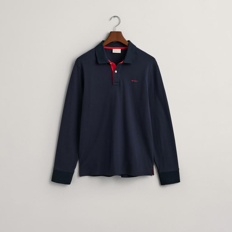 Gant Erkek Lacivert Regular Fit Polo