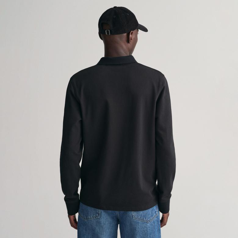 Gant Erkek Siyah Regular Fit Polo