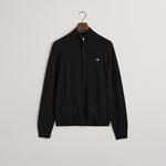 GANT Erkek Siyah Regular Fit  Yün Hırka