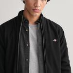 GANT Erkek Siyah Regular Fit  Yün Hırka