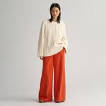 Gant Kadın Turuncu Loose Fit Pantolon