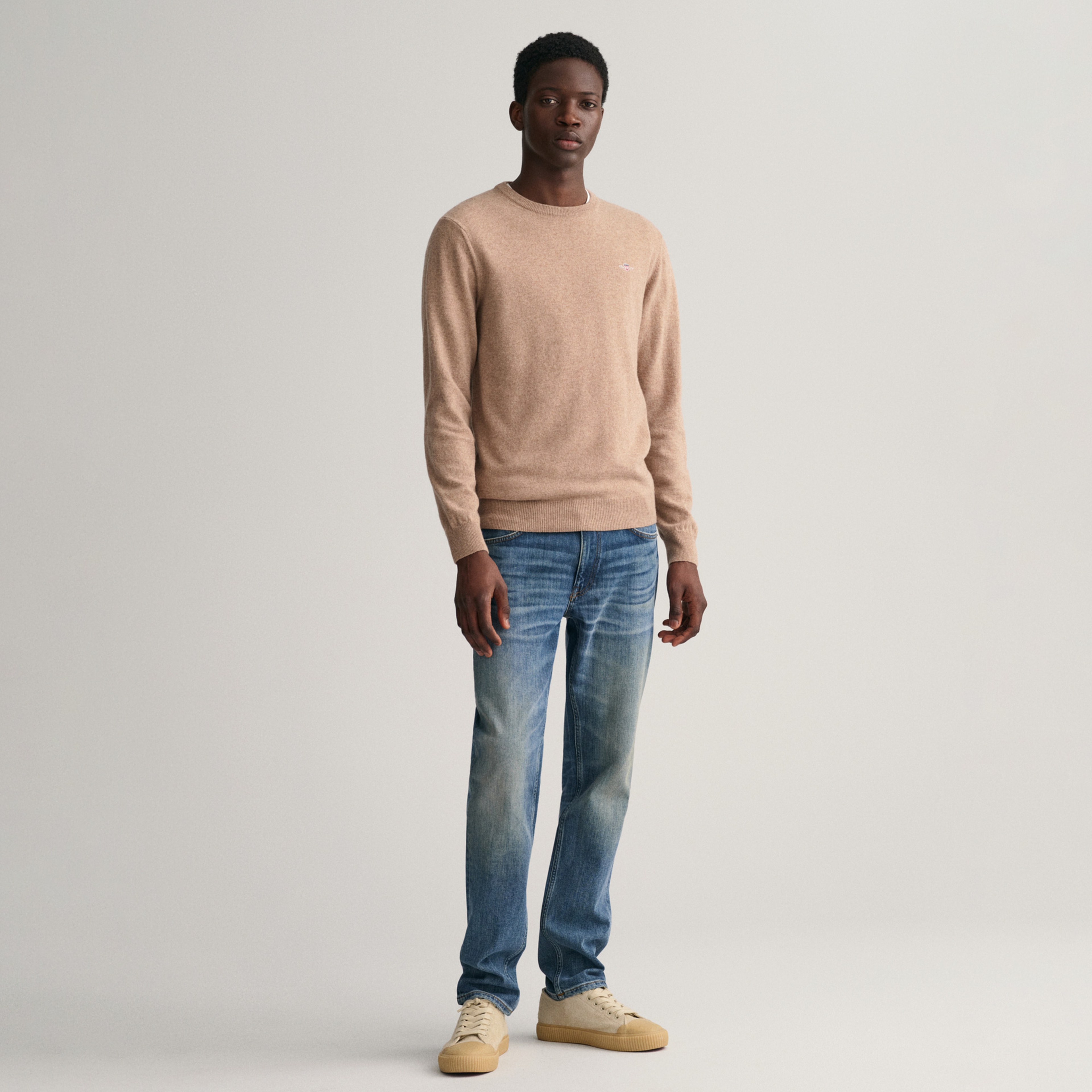 GANT Erkek Mavi Slim Fit Jean Pantolon