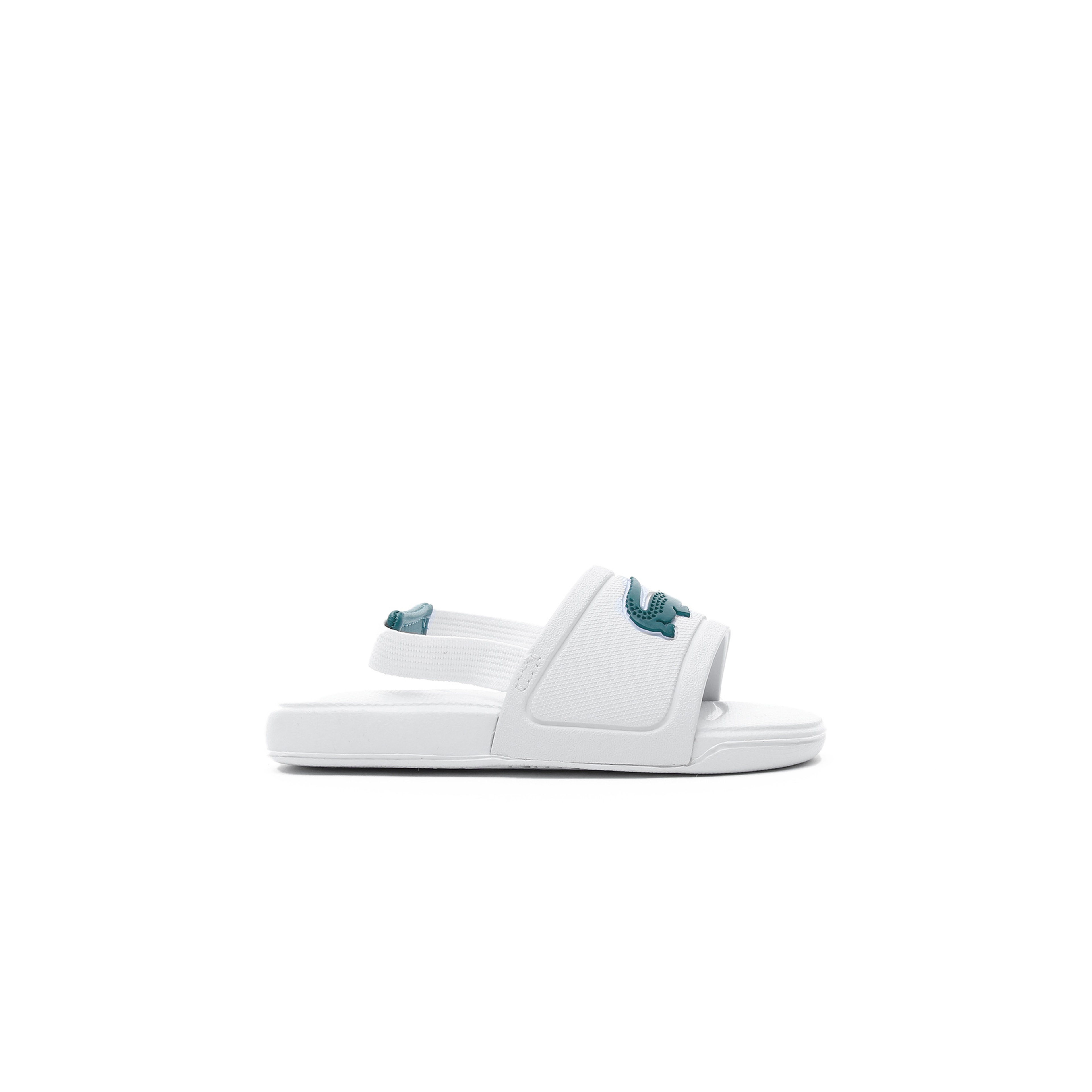 Lacoste L.30 Slide 120 1 Cui Çocuk Beyaz - Yeşil Sandalet
