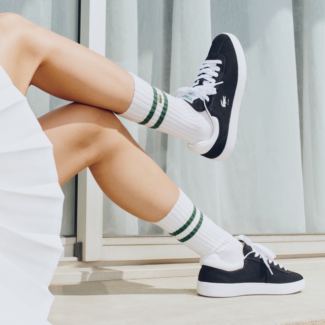 Lacoste Lacoste Baseshot Kadın Siyah Sneaker Occasion'da! Siyah - 5. görsel