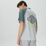 Lacoste House of SuperStep X Lacoste Erkek Gri/Yeşil Gömlek