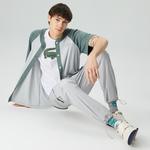 Lacoste House of SuperStep X Lacoste Erkek Gri/Yeşil Gömlek