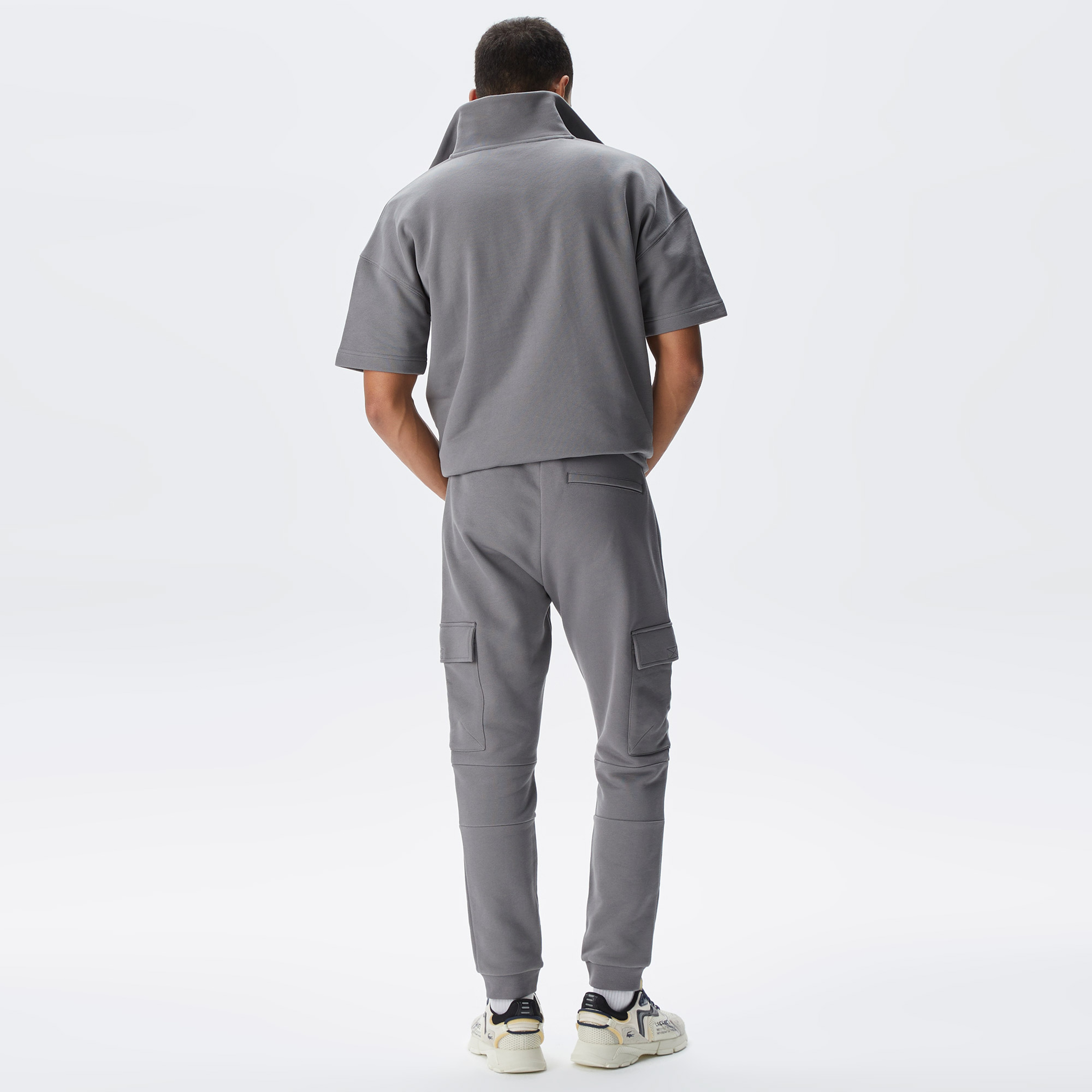 Erkek Regular Fit Gri Eşofman Altı