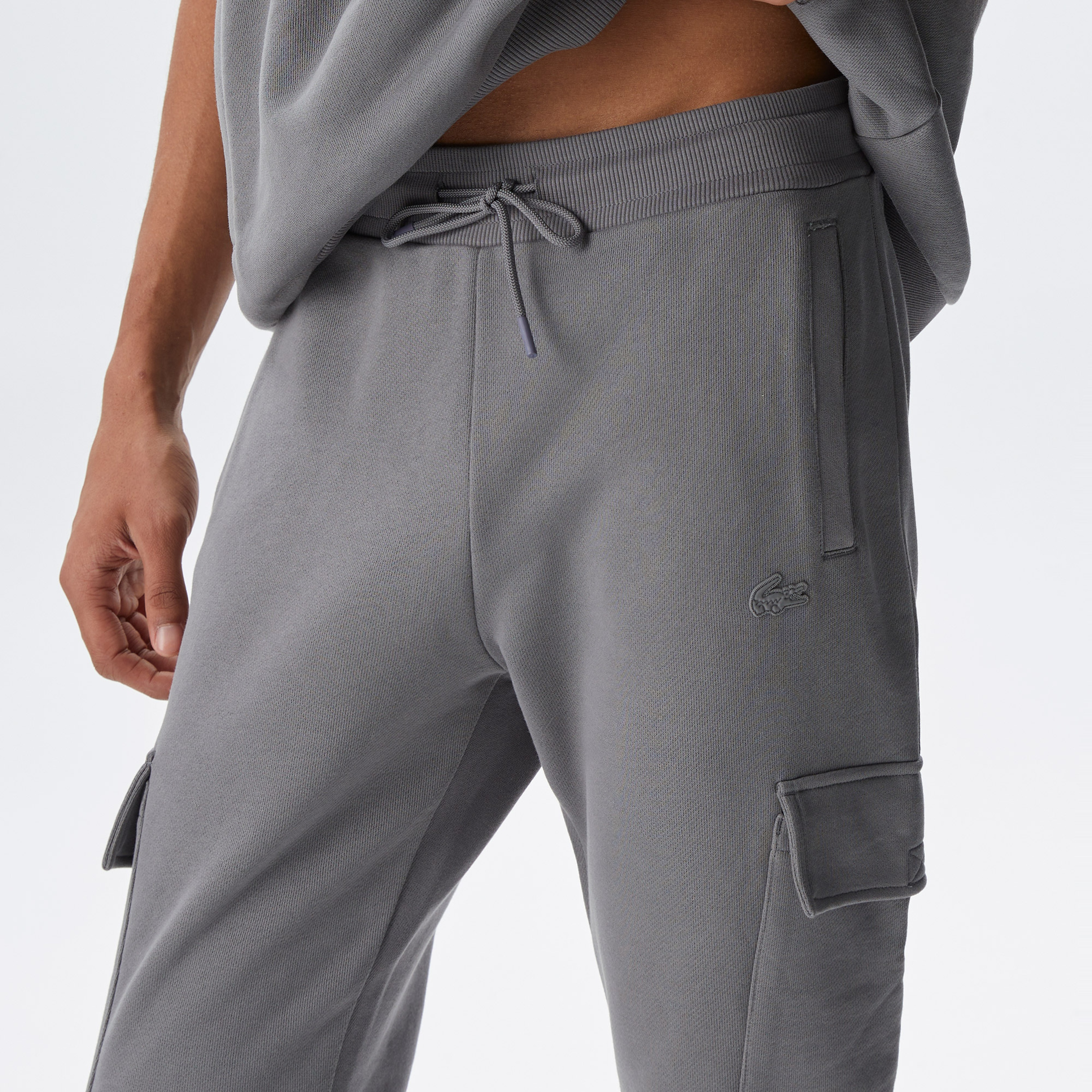 Erkek Regular Fit Gri Eşofman Altı