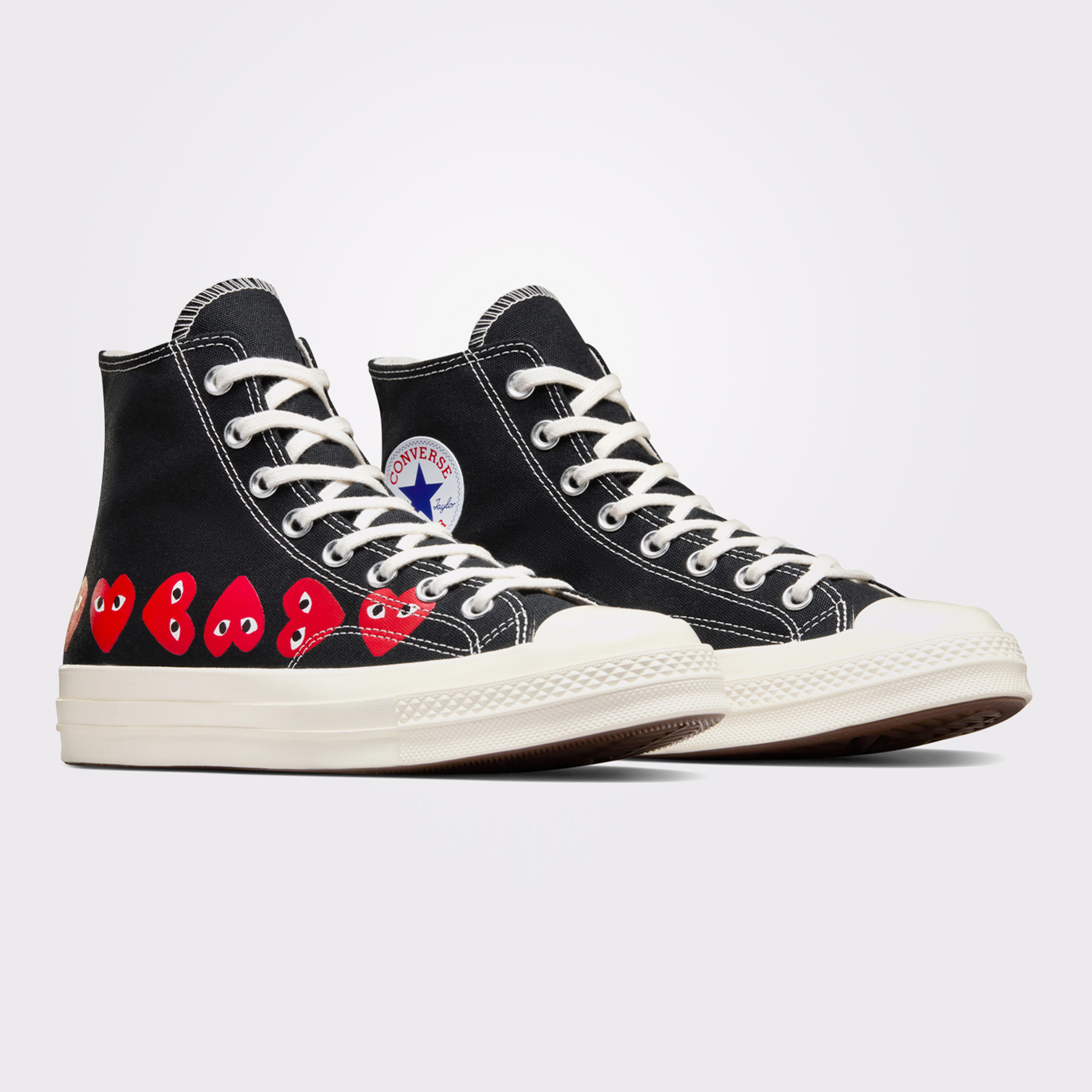 Converse x Comme des Garçons Play Chuck 70 Siyah Unisex Sneaker