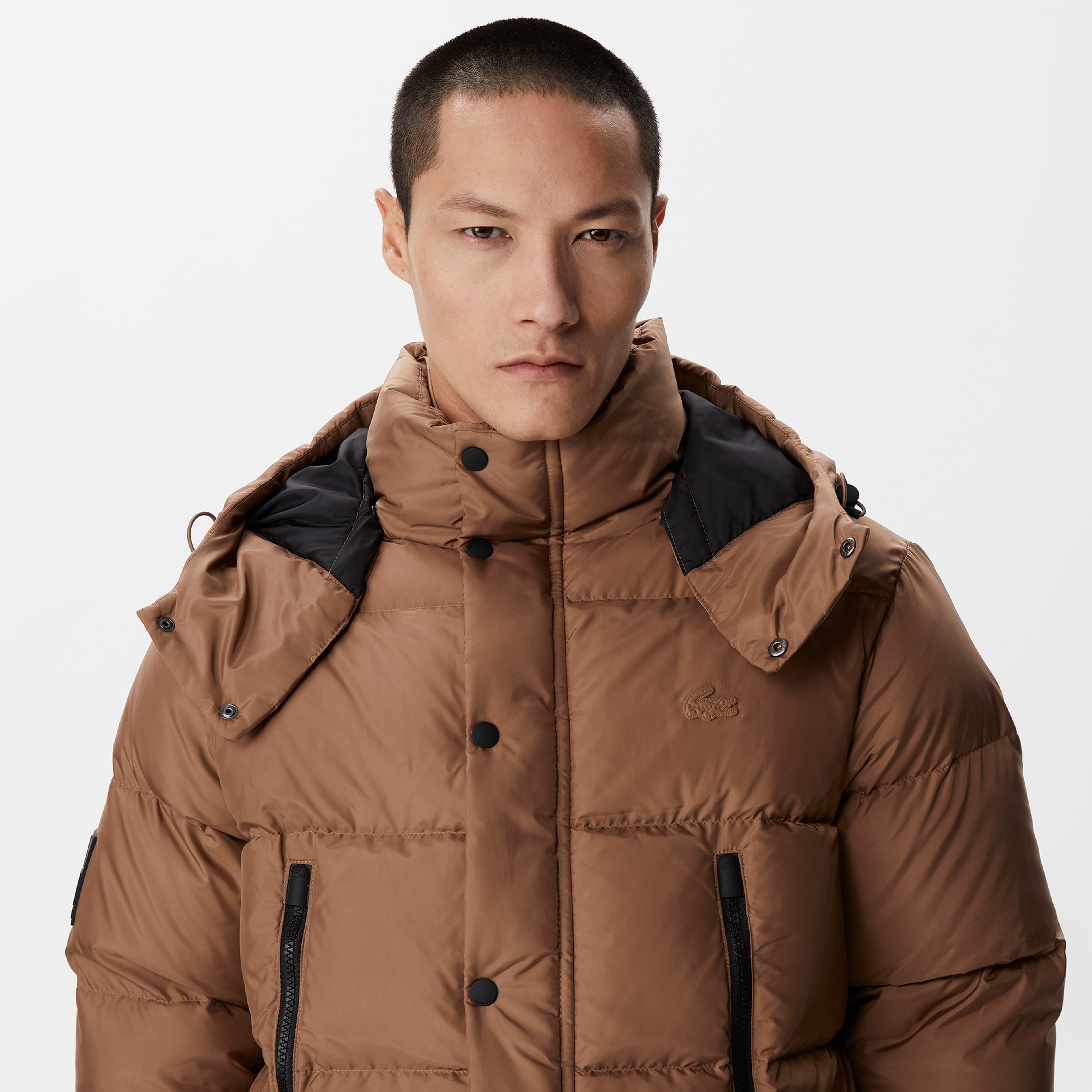 Lacoste Erkek Kahverengi Mont
