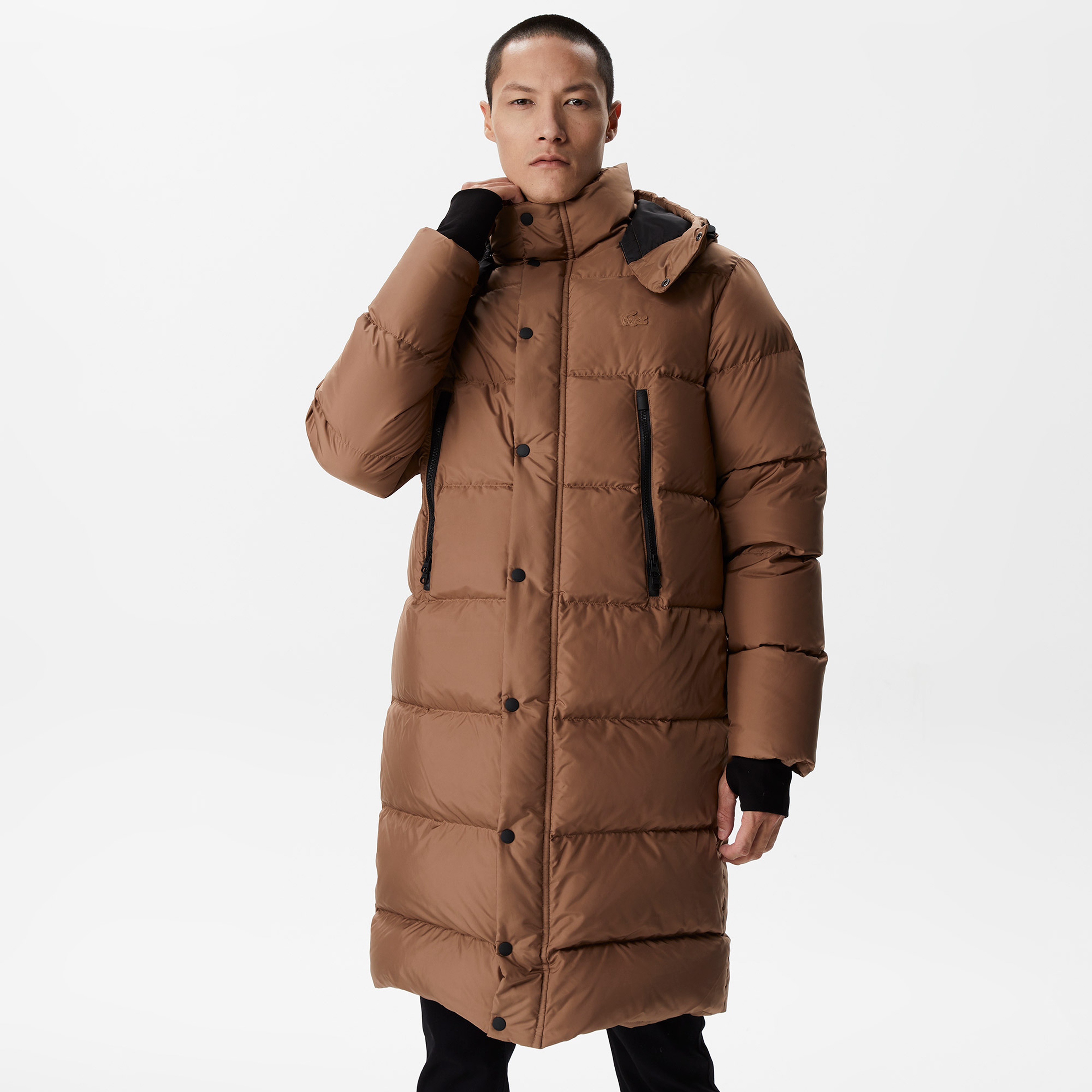 Lacoste Erkek Kahverengi Mont
