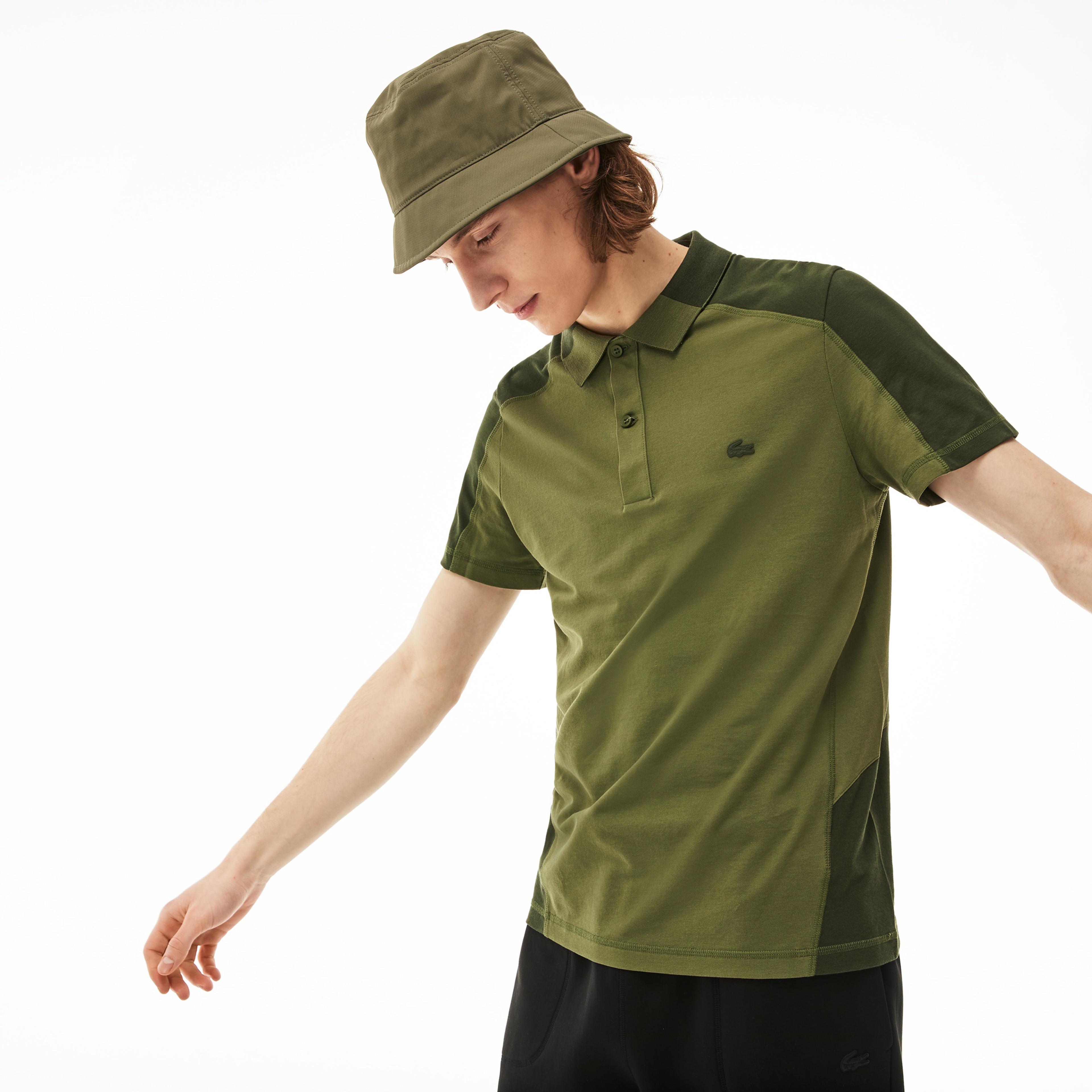 Lacoste Motion Erkek Rahat Kesim Yeşil Polo