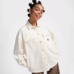 Converse Active Utility Shirt Kadın Krem Ceket