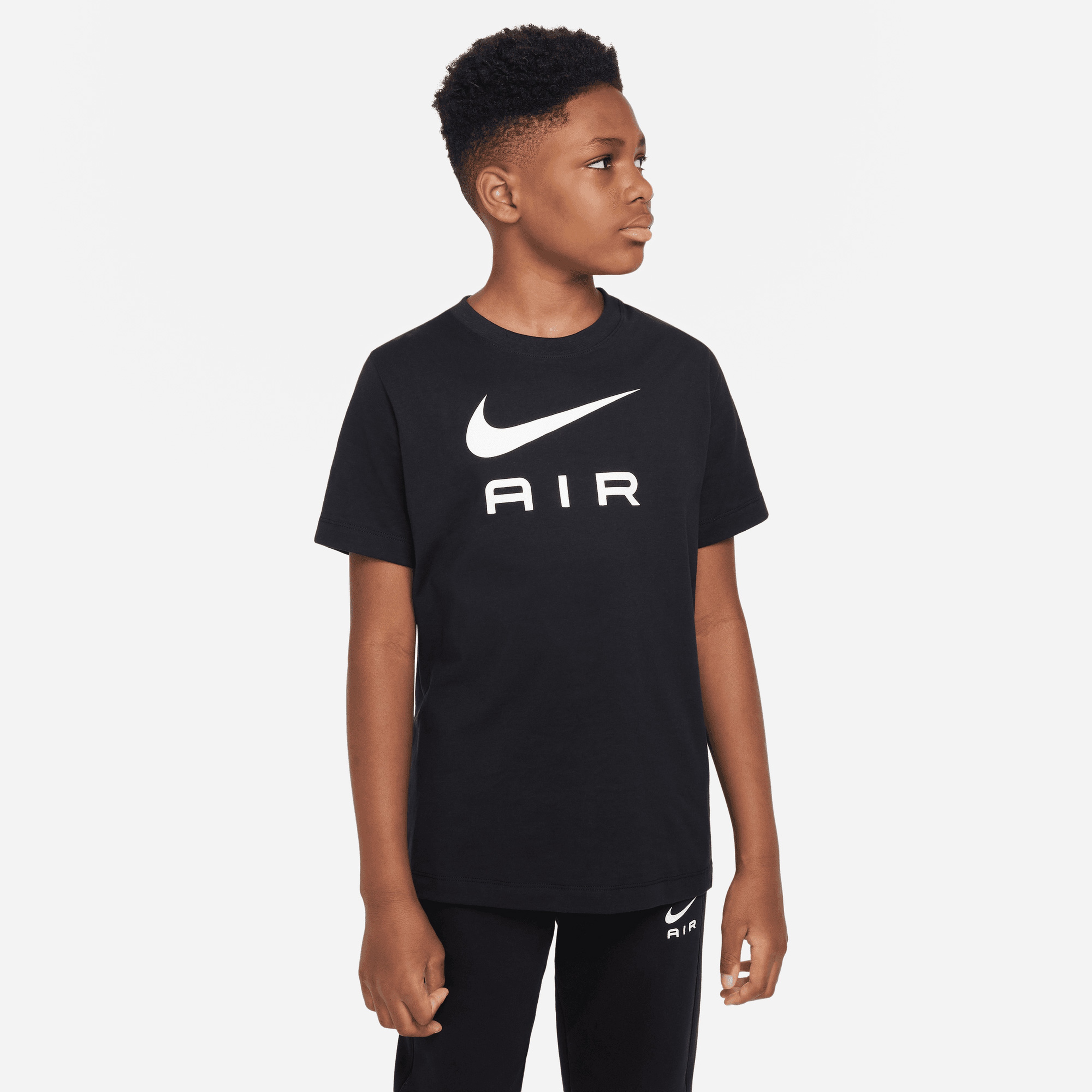 Nike Sportswear Air Short-Sleeve Çocuk Siyah T-shirt