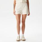 Kadın Regular Fit Beyaz Şort