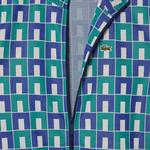 Unisex Regular Fit Fermuarlı Desenli Renkli Sweatshirt