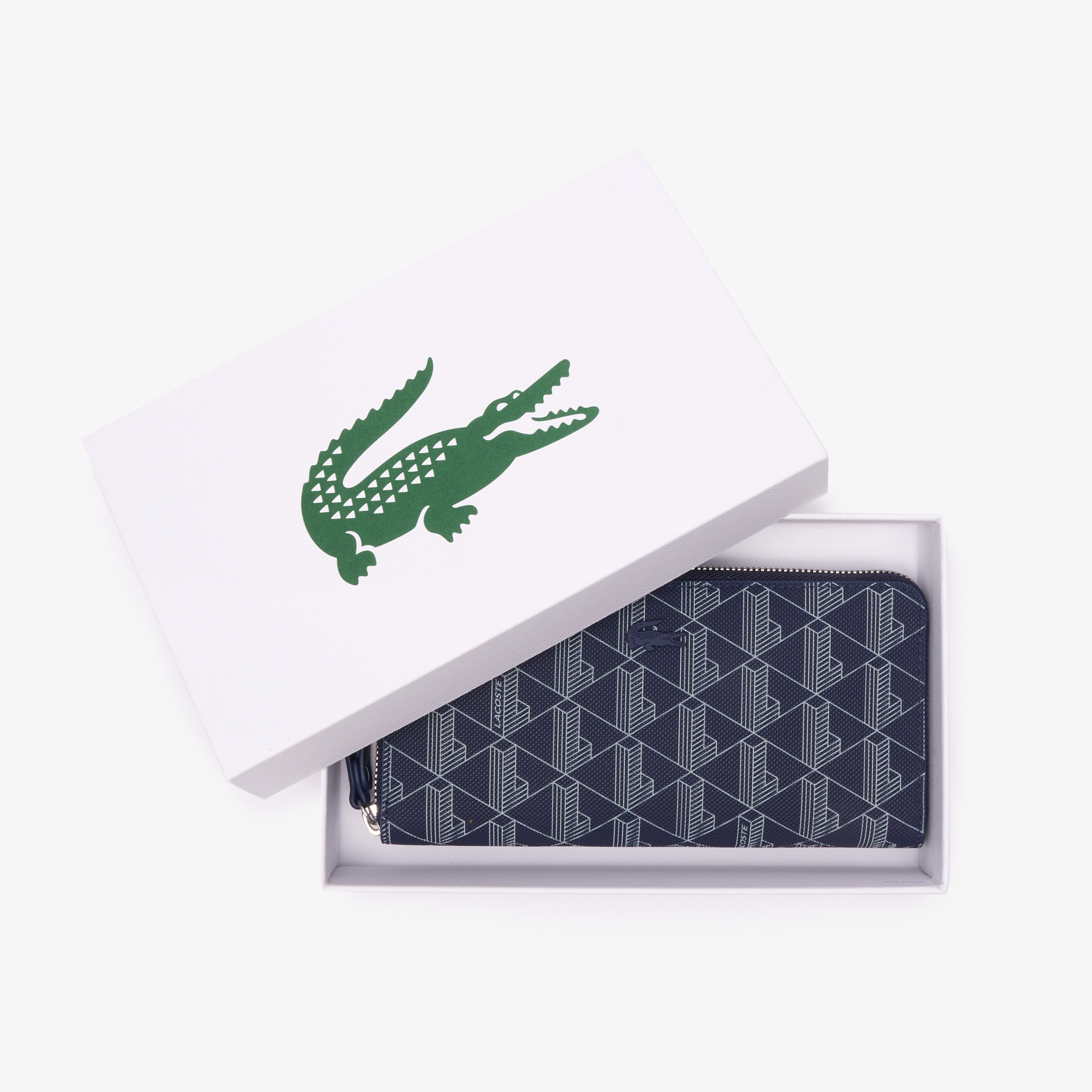 Kadın Monogram Lacivert Cüzdan