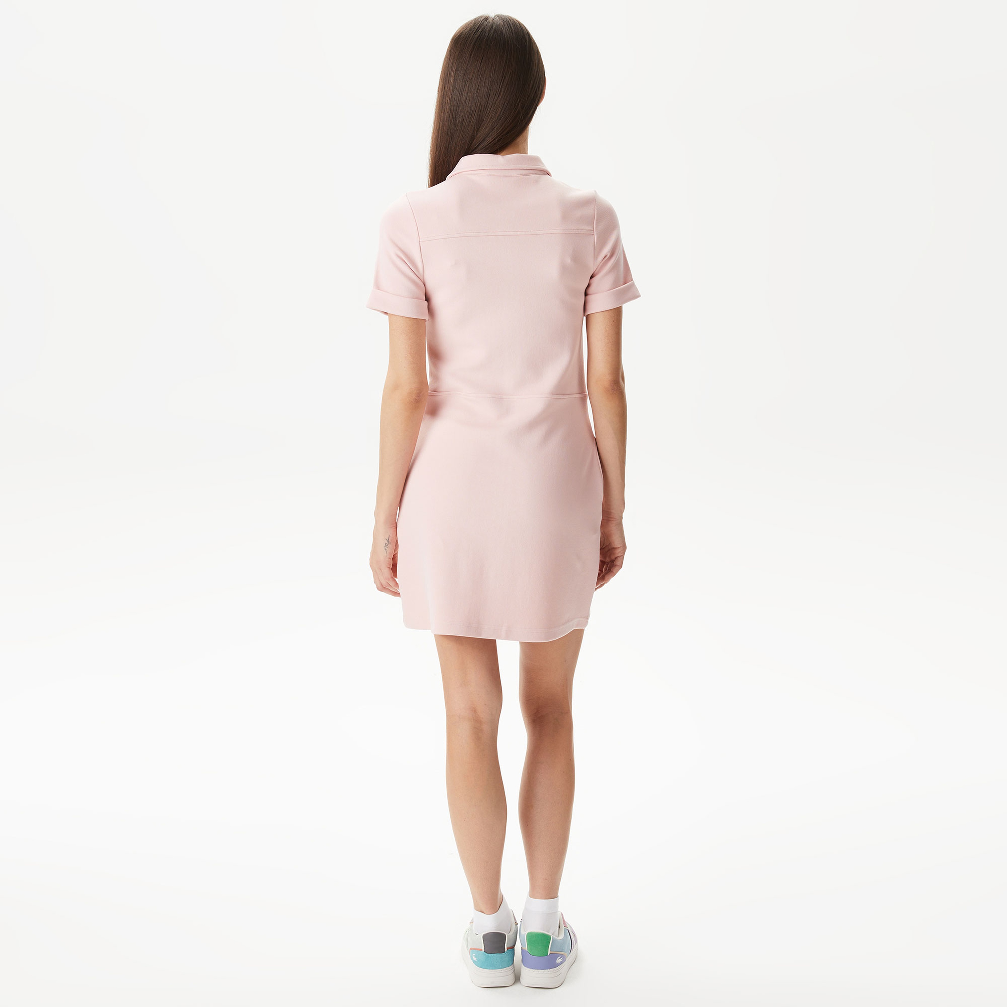 Kadın Straight Fit Pembe Elbise