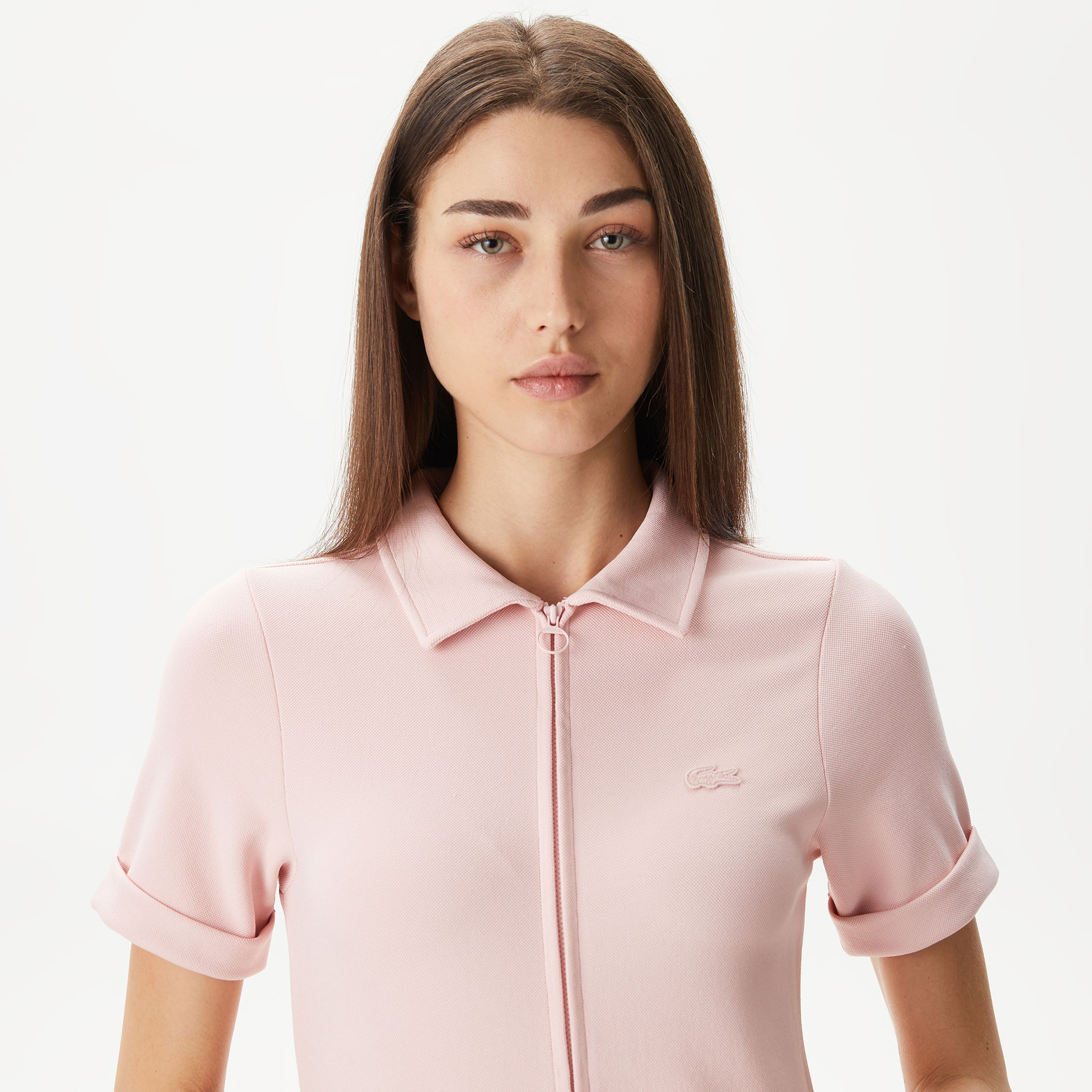 Kadın Straight Fit Pembe Elbise
