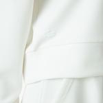 Kadın Relaxed Fit Kapüşonlu Baskılı Beyaz Sweatshirt