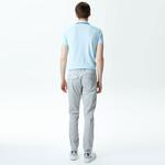 Erkek Tapered Fit Chino Gri Pantolon