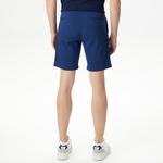 Erkek Slim Fit Lacivert Bermuda