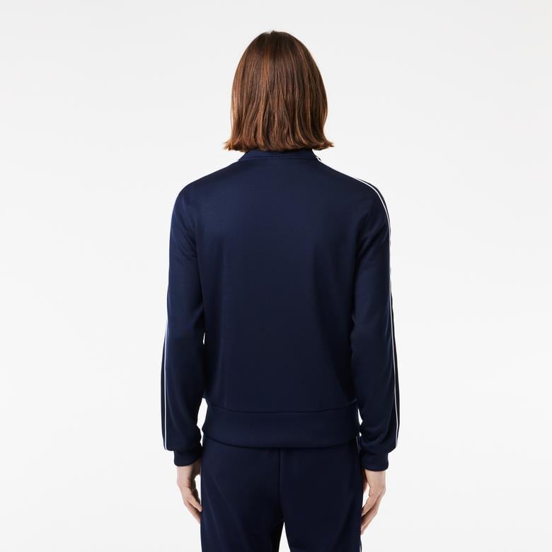Lacoste Erkek Regular Fit Fermuarlı Lacivert Sweatshirt