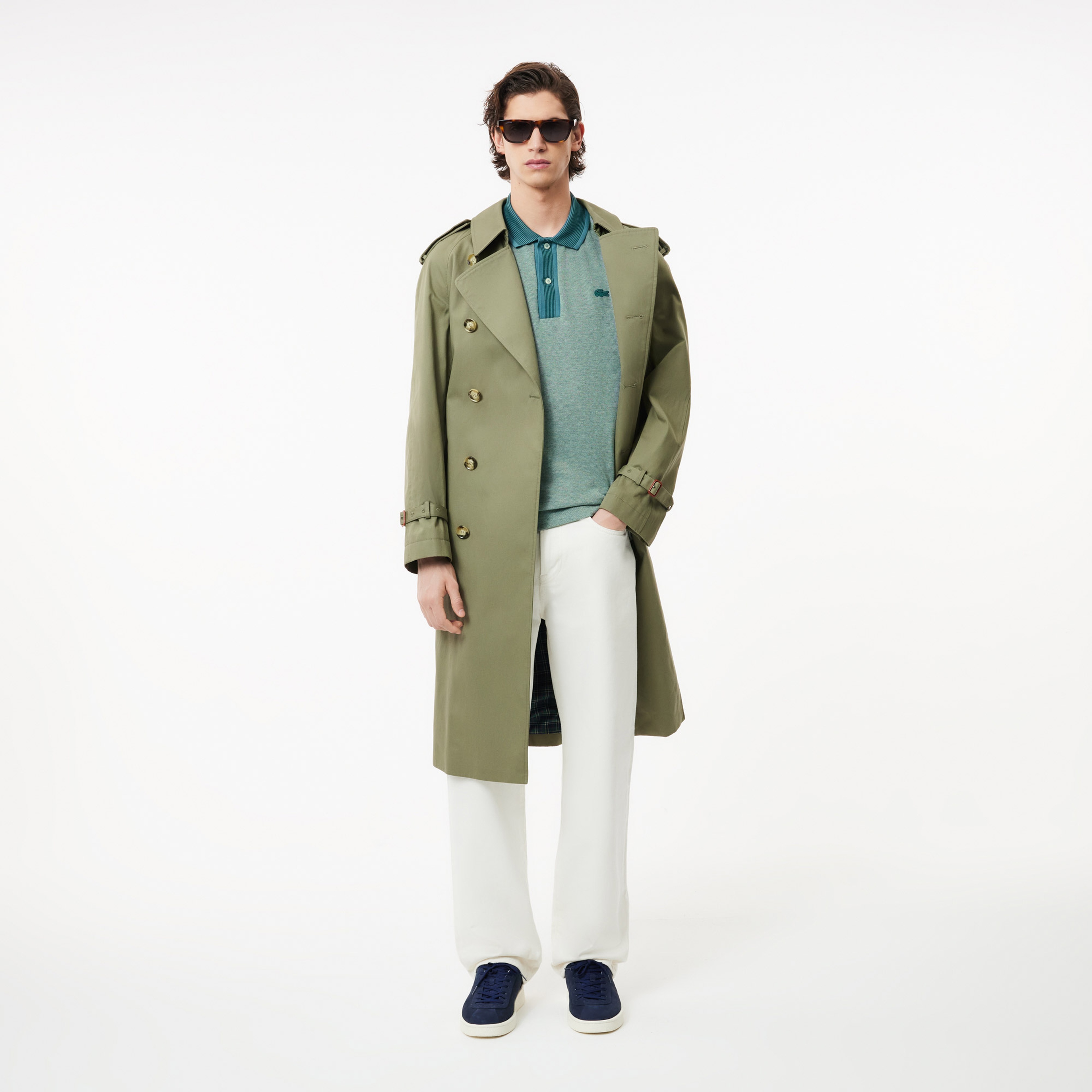 Erkek Regular Fit Yeşil Polo