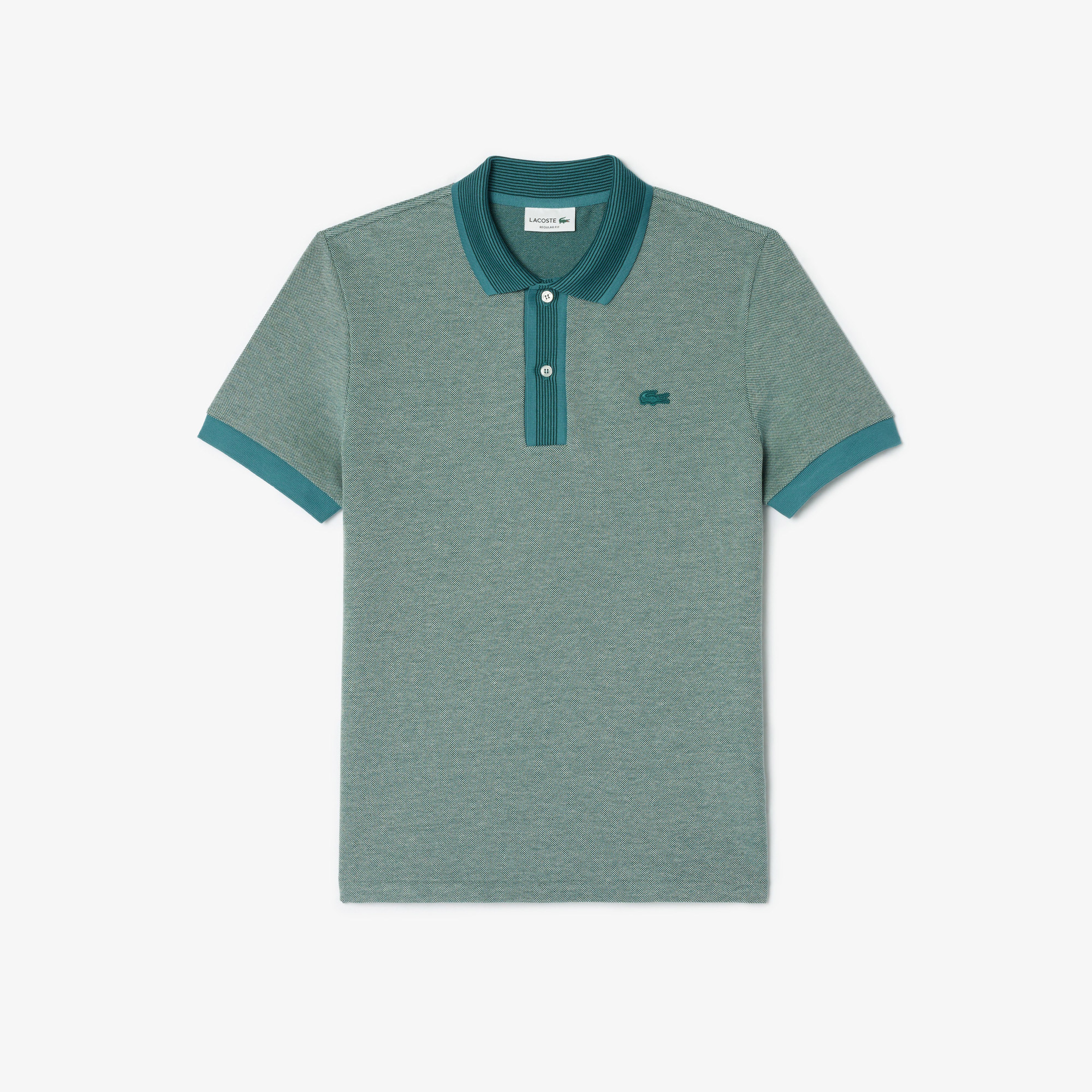 Erkek Regular Fit Yeşil Polo
