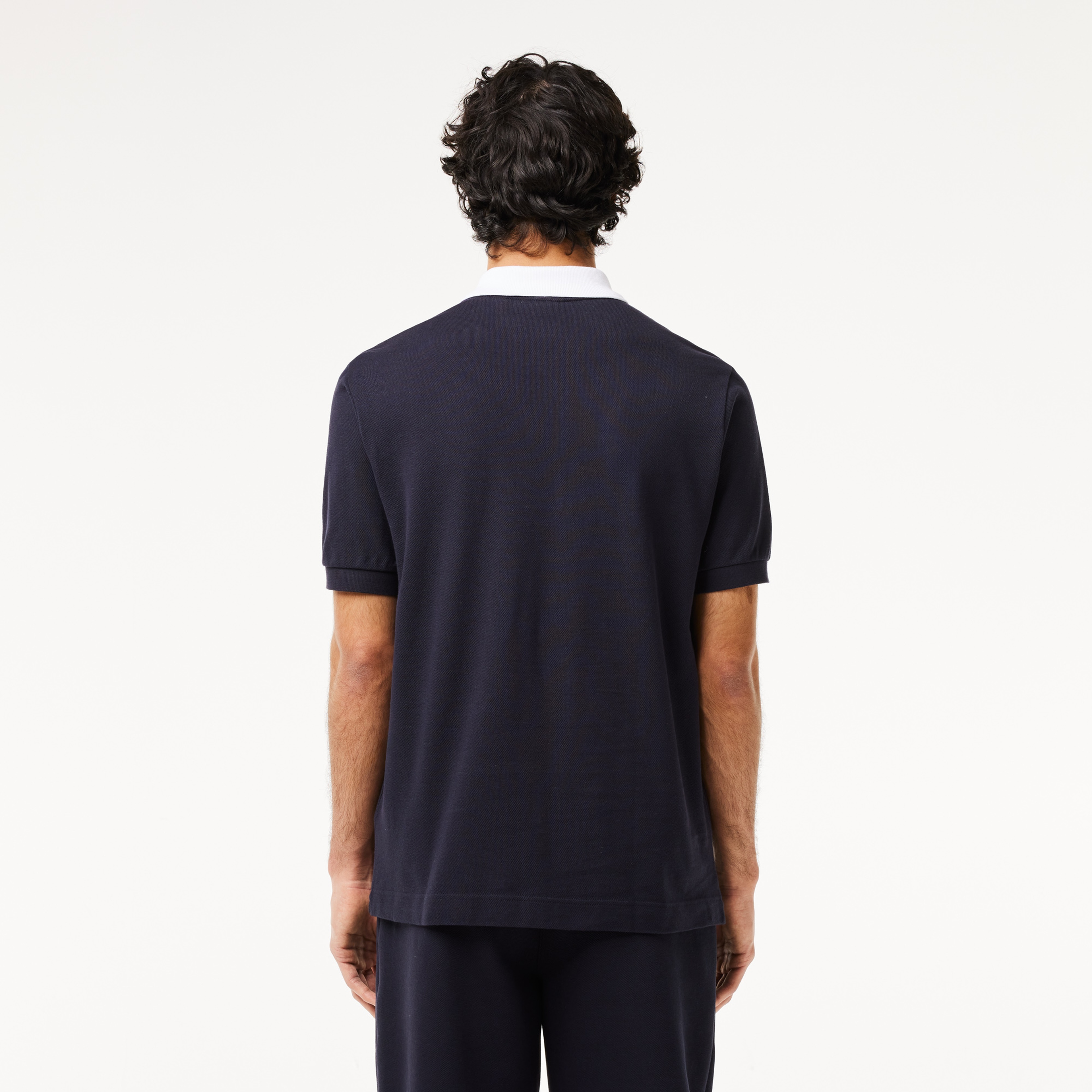 Erkek Regular Fit Organik Pamuk Lacivert Polo