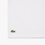 Unisex Relax Fit Bisiklet Yaka Baskılı Beyaz T-Shirt