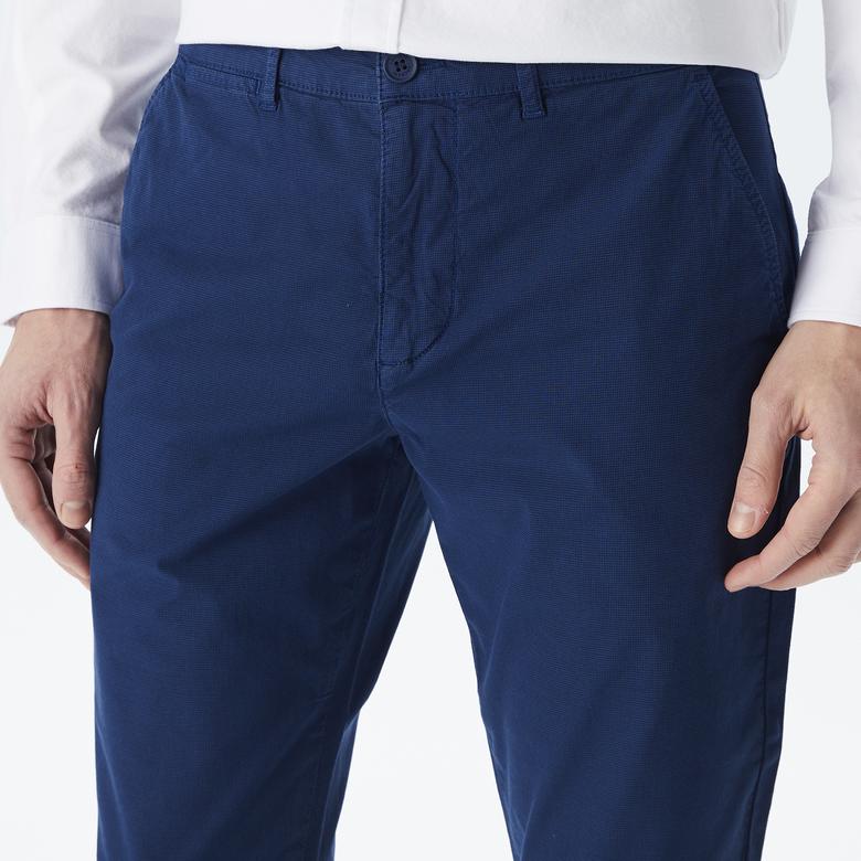 Erkek Slim Fit Lacivert Pantolon