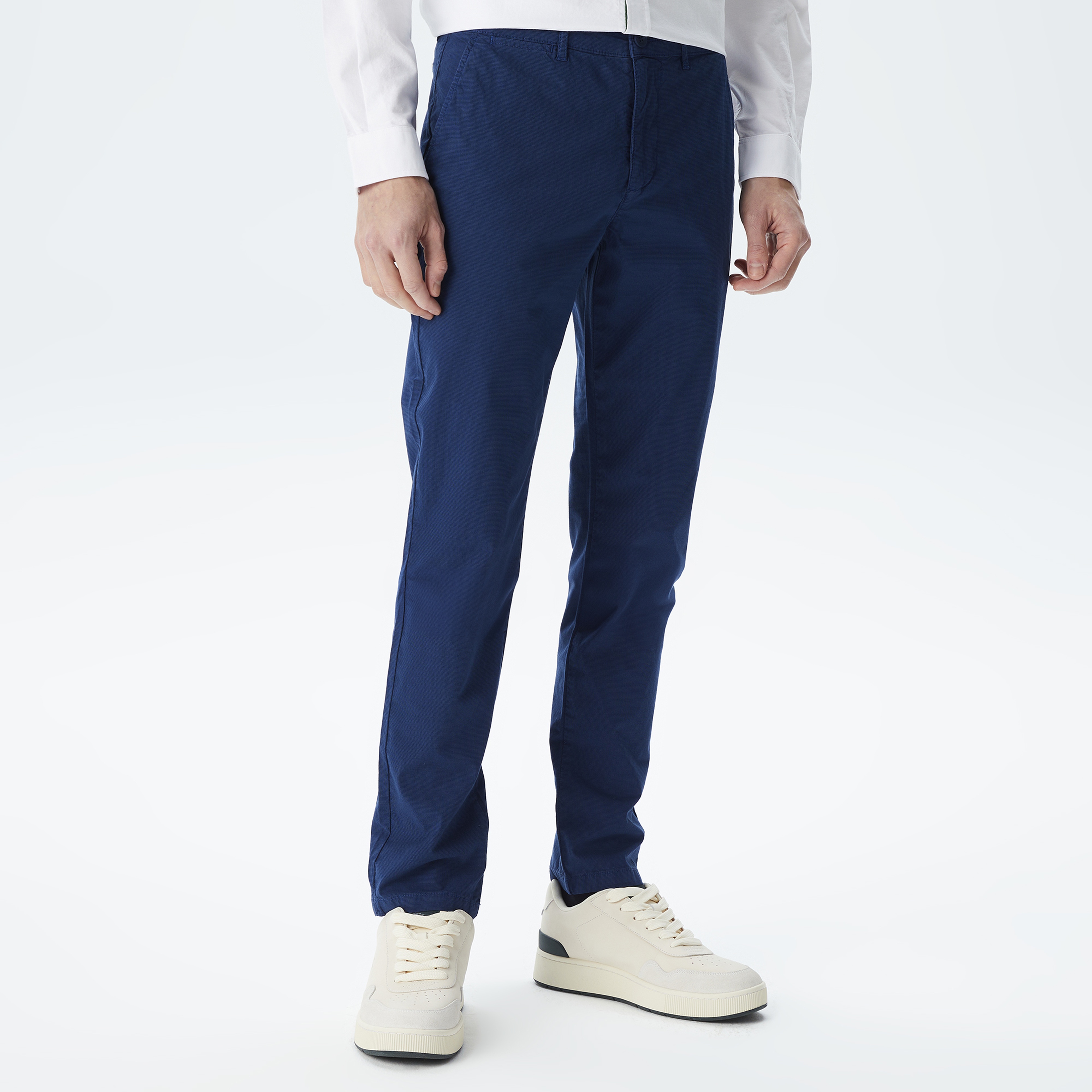 Erkek Slim Fit Lacivert Pantolon