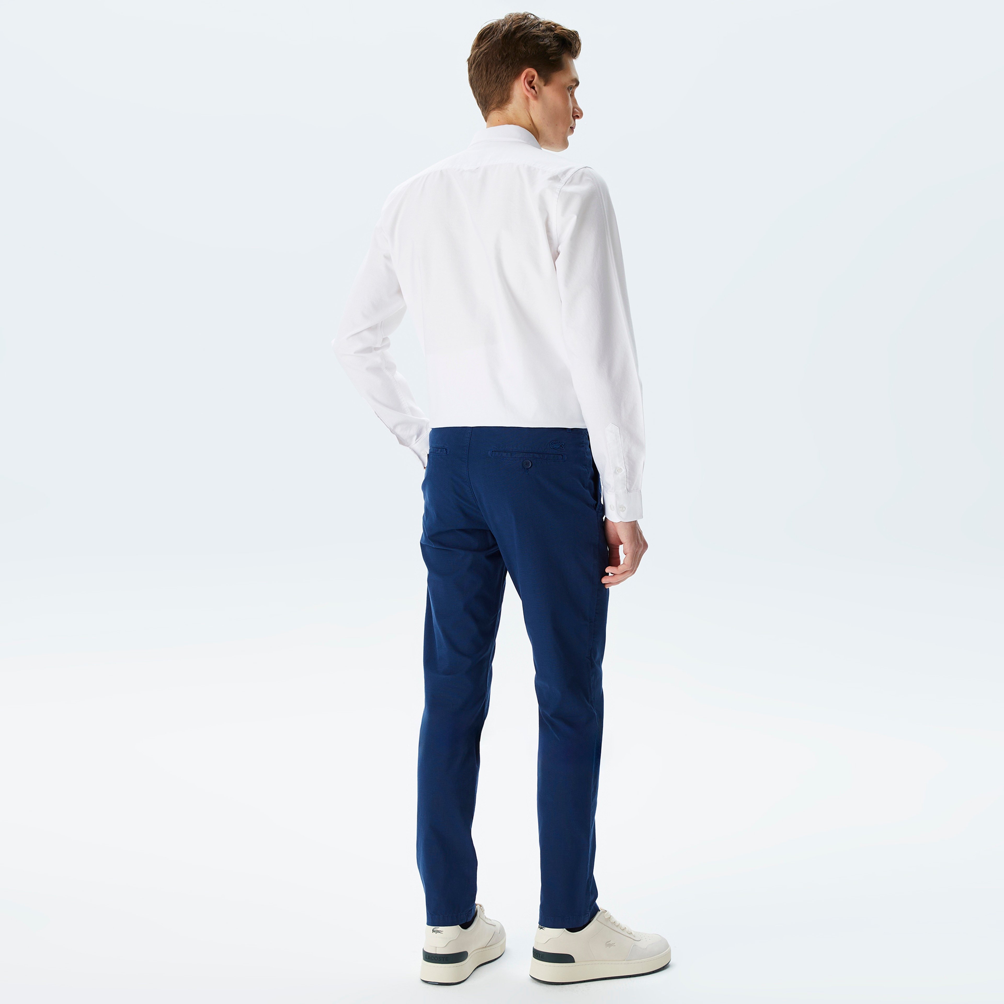 Erkek Slim Fit Lacivert Pantolon