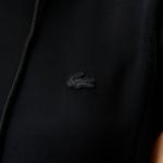 Kadın Straight Fit Kapüşonlu Siyah Elbise