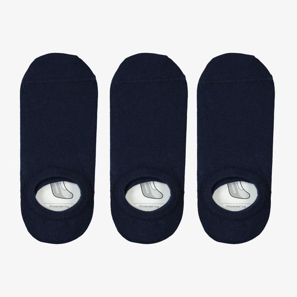 Unisex 3'lü Lacivert Çorap