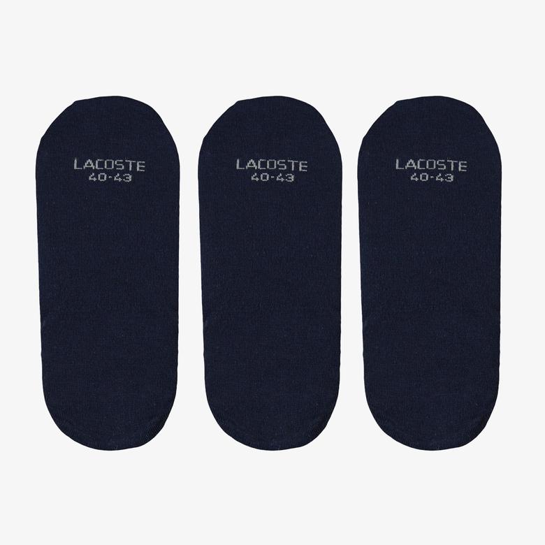 Unisex 3'lü Lacivert Çorap