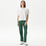 Kadın Straight Fit Yeşil Eşofman Altı