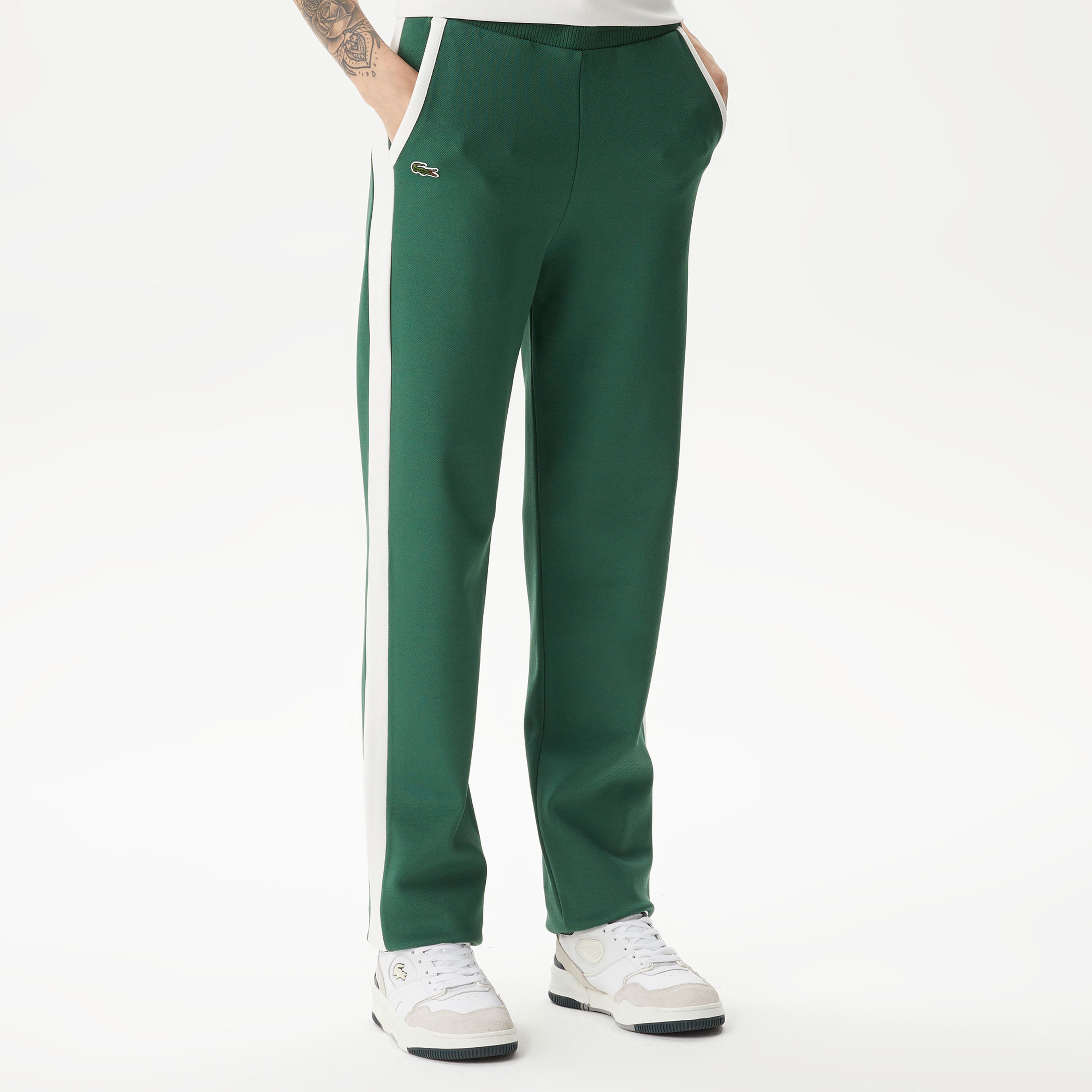 Kadın Straight Fit Yeşil Eşofman Altı