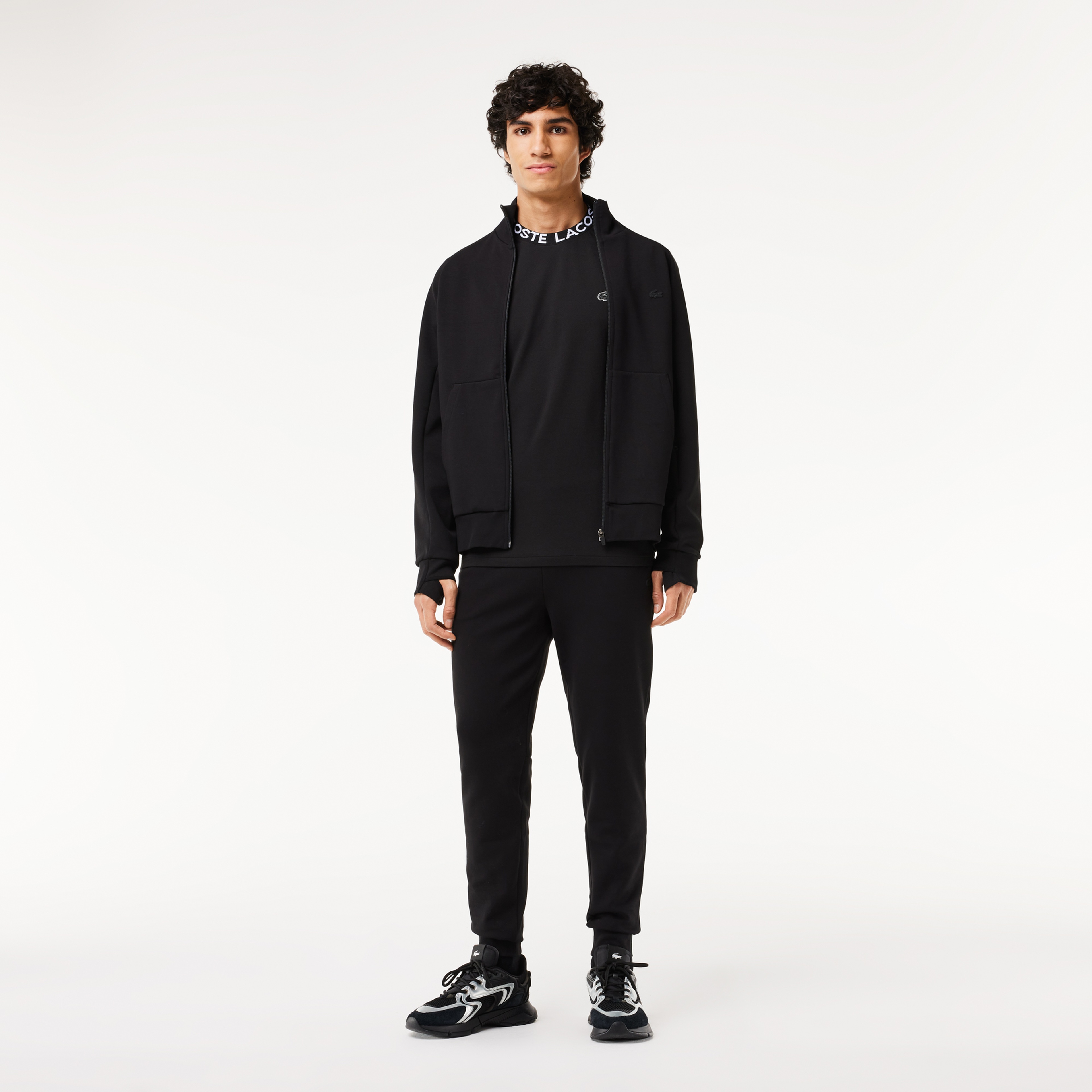 Active Erkek Regular Fit Bisiklet Yaka Siyah T-Shirt