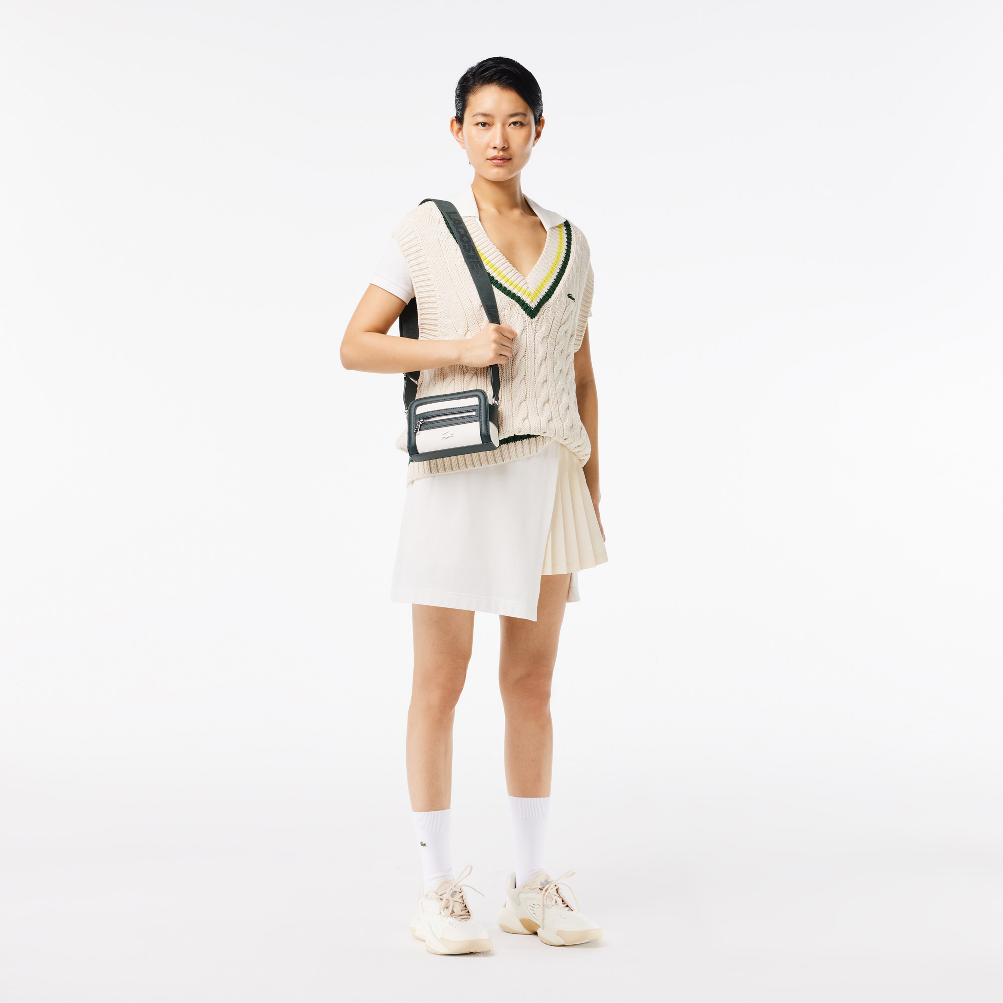 Kadın Beyaz Postacı Çantası