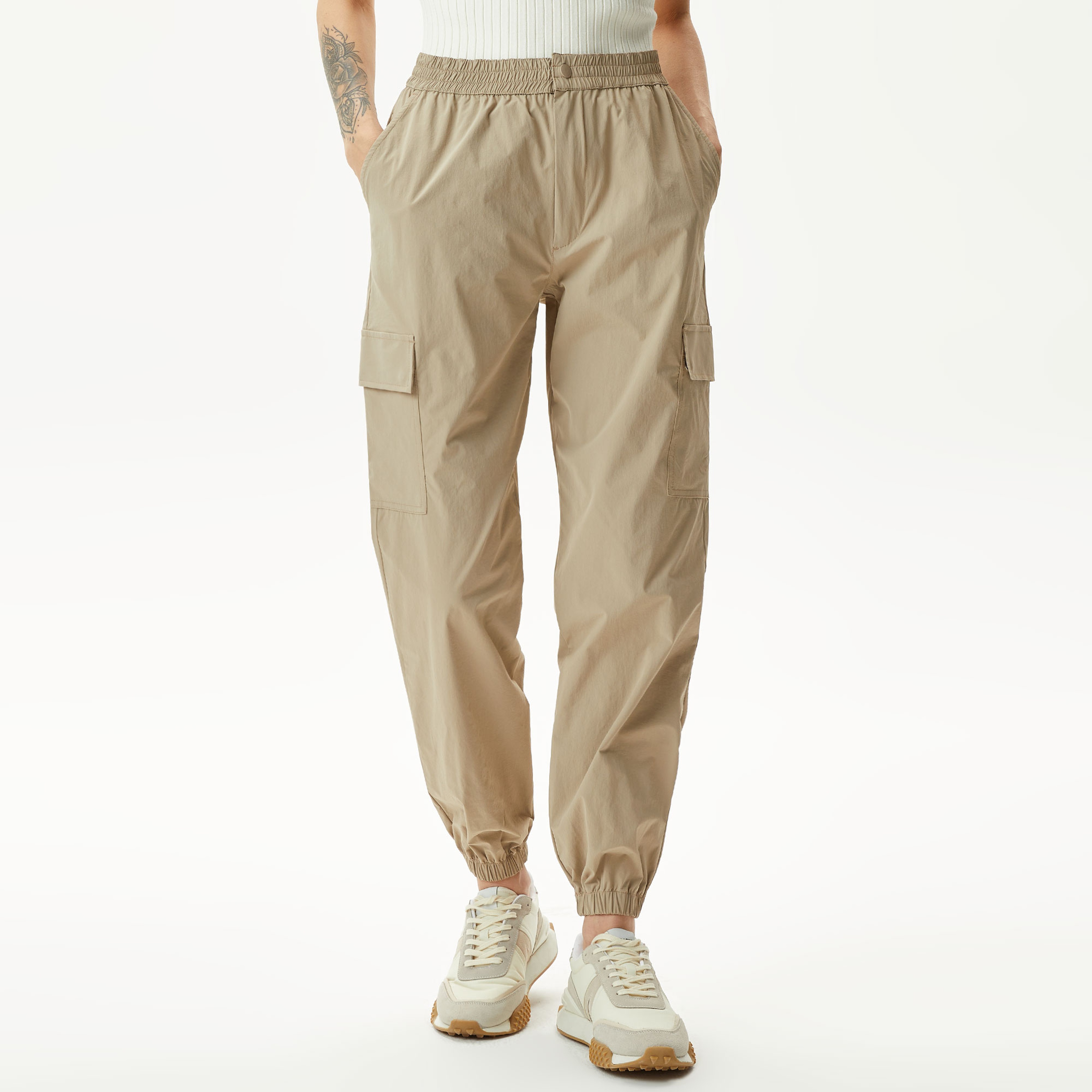 Kadın Jogger Kahverengi Pantolon