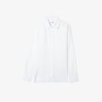 Kadın Relaxed Fit Beyaz Gömlek