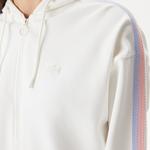 Kadın Relaxed Fit Kapüşonlu Beyaz Sweatshirt