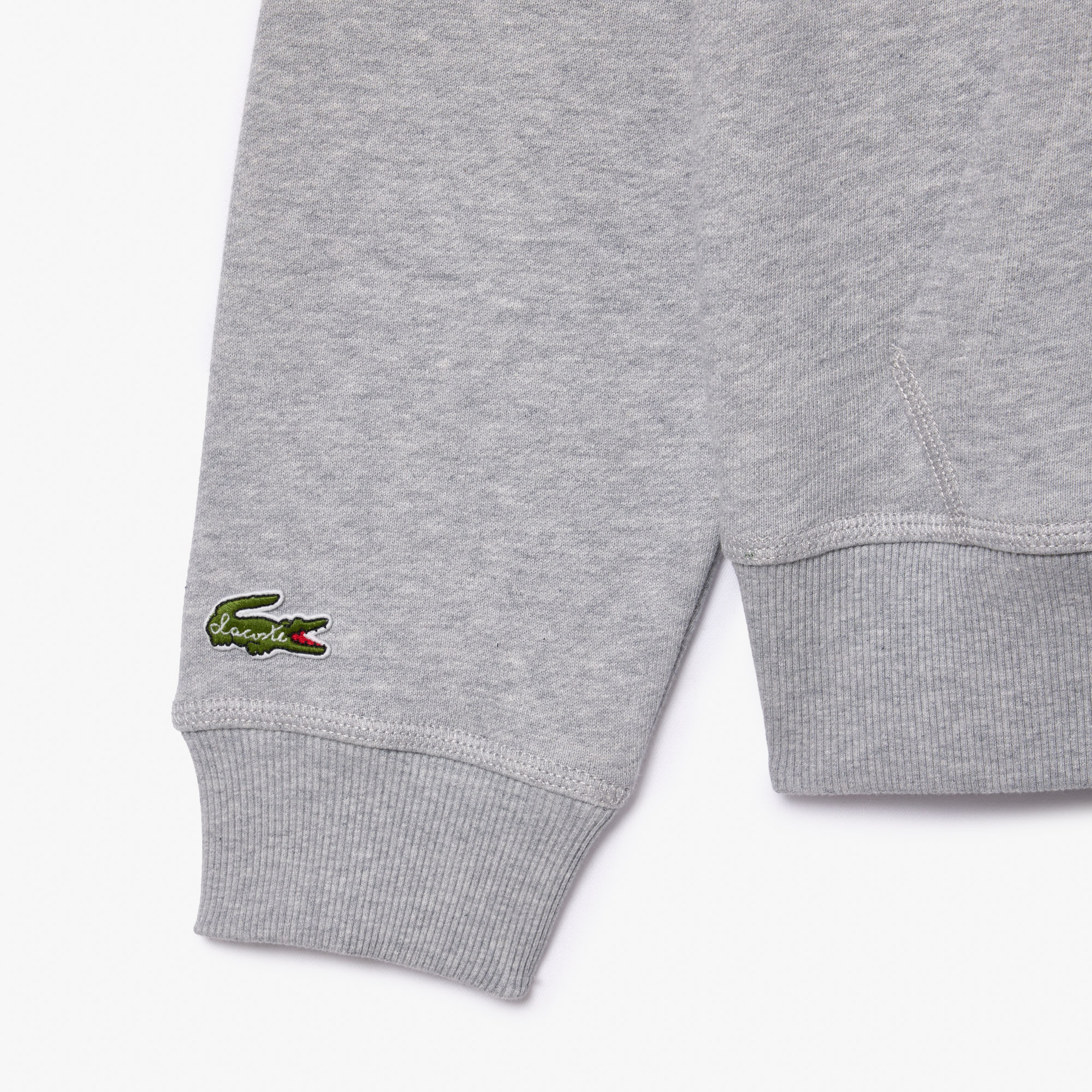 Unisex Relaxed Fit Kapüşonlu Gri Sweatshirt