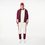 Erkek Regular Fit Renk Bloklu Beyaz Polo