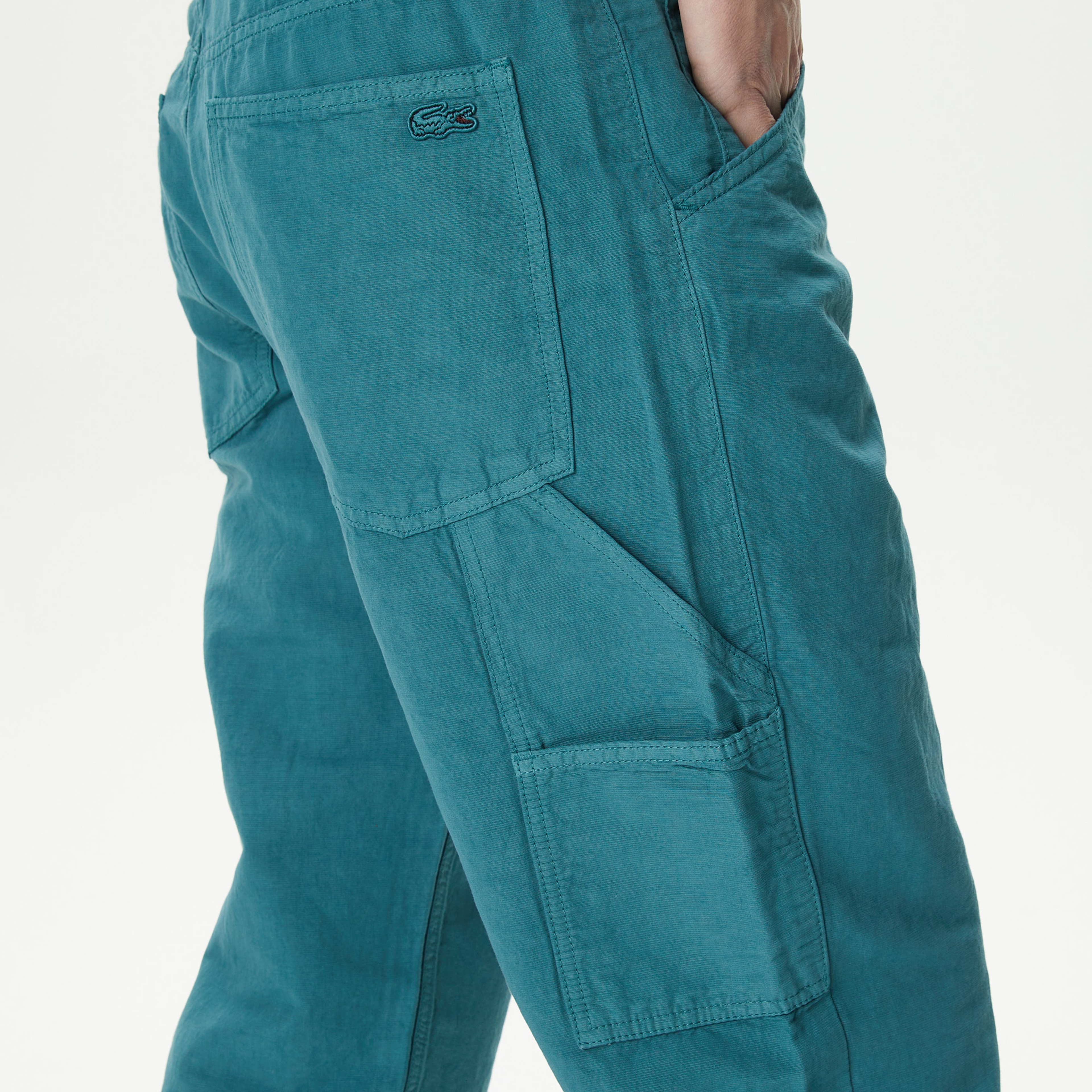 Erkek Relaxed Fit Mavi Pantolon